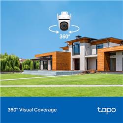 TP-Link Tapo C520WS Smart Outdoor Pan/Tilt Security Wi-Fi Camera 2K