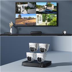 Système NVR PoE Reolink NVS8-8MD4 4K UHD avec 4 caméras