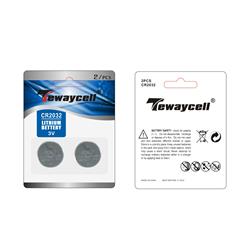 Tewaycell 2 Pack 3V CR2032 Lithium Battery