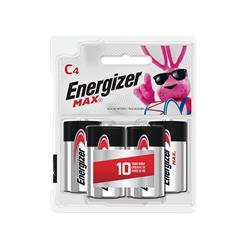 ENERGIZER Max C Alkaline Battery 4 Pack