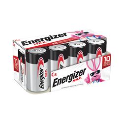 ENERGIZER Max C Alkaline Battery 8 Pack