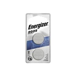 ENERGIZER 2025 3V Lithium Coin Cell Battery 2 Pack (2025BP2N)