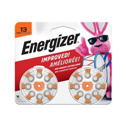 ENERGIZER 13 1.4V Zinc-Oxide Hearing Aid Battery 16 Pack (AZ13DP16)