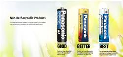 PANASONIC - Carbon Zinc 4-pack size AAA Battery (UM4NPA4BCA)