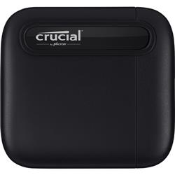 Crucial X6 500GB USB 3.2 Type C Portable Solid State Drive(Open Box)