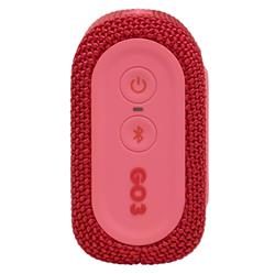 JBL Go 3 Portable Waterproof Speaker, Red(Open Box)