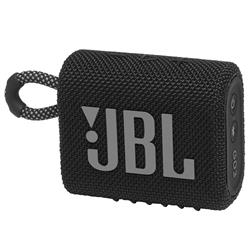 JBL Go 3 Portable Waterproof Speaker, Black