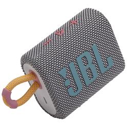 JBL Go 3 Portable Waterproof Speaker, Grey