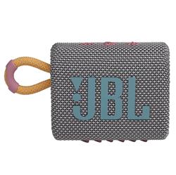 JBL Go 3 Portable Waterproof Speaker, Grey