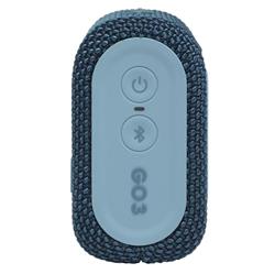 Haut-parleur portable étanche JBL Go 3, bleu