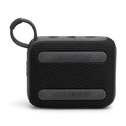 JBL Go 4 Ultra-Portable Waterproof Bluetooth Speaker, Black