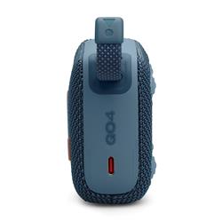 JBL Go 4 Ultra-Portable Waterproof Bluetooth Speaker, Blue