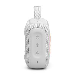 JBL Go 4 Ultra-Portable Waterproof Bluetooth Speaker, White