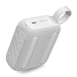 JBL Go 4 Ultra-Portable Waterproof Bluetooth Speaker, White