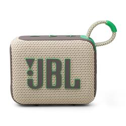 JBL Go 4 Ultra-Portable Waterproof Bluetooth Speaker, Sand(Open Box)