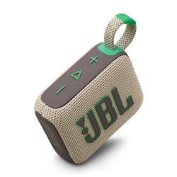 JBL Go 4 Ultra-Portable Waterproof Bluetooth Speaker, Sand(Open Box)