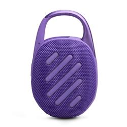 JBL Clip 5 Ultra-Portable Waterproof Speaker, Purple