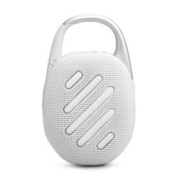 JBL Clip 5 Ultra-Portable Waterproof Speaker, White