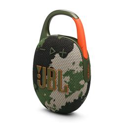 JBL Clip 5 Ultra-Portable Waterproof Speaker, Squad