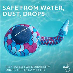 ULTIMATE EARS Miniroll Waterproof Bluetooth Speaker, Blue