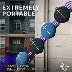 ULTIMATE EARS Miniroll Waterproof Bluetooth Speaker, Blue
