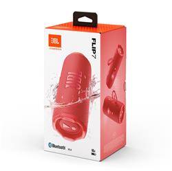JBL Flip 7 Portable Bluetooth Speaker, Red