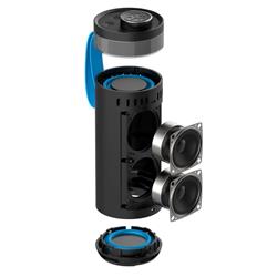 JLAB GO Party Bluetooth Portable Bluetooth Speaker, Black(Open Box)
