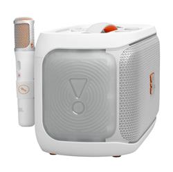 JBL PartyBox On-the-Go 2 Plus Portable Party Speaker, White