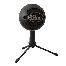 BLUE Snowball iCE Plug-and-Play USB Microphone, Black