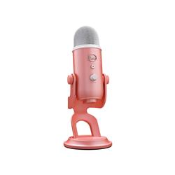 Microphone de jeu USB premium Logitech Blue Yeti - Aube rose