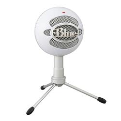 BLUE Snowball iCE Plug-and-Play USB Microphone, White