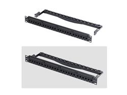 STARTECH 24 ports 1U avec barre de gestion des câbles Panneau de brass