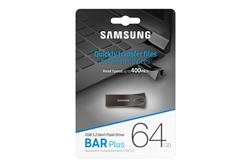 SAMSUNG BAR Plus 64GB USB 3.1 Flash Drive Titan Gray