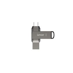 LEXAR JumpDrive D400 64GB Dual Port (USB-A + Type-C)  - Flash Drive