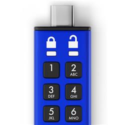 iStorage datAshur PRO+C 128 Go USB 3.2 (Gen 1) SuperSpeed USB 3.2 Gen