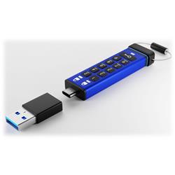 iStorage datAshur PRO+C 128 Go USB 3.2 (Gen 1) SuperSpeed USB 3.2 Gen