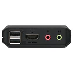 IOGEAR 2-Port 4K KVM  HDMI, USB and Audio(Open Box)