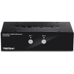 TRENDnet TK-241DP 2-Port DisplayPort KVM Switch(Open Box)