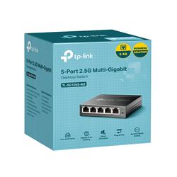 TP-Link (TL-SG105S-M2) 5-Port 2.5G Multi-Gigabit Desktop Switch