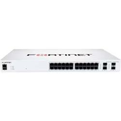 Fortinet FortiSwitch FS-124F-POE Ethernet Switch - 24 Ports - Manageable - Gigabit Ethernet, 10 Gigabit Ethernet - 10/100/1000B