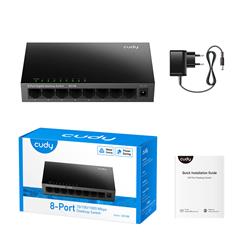 Cudy GS108 8 Port Gigabit Unmanaged Desktop Switch(Open Box)