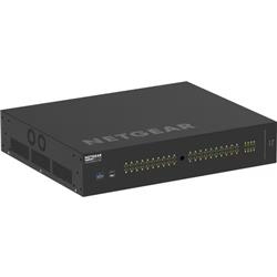Netgear M4250-40G8XF-PoE++ AV Line Managed Switch - 40 Ports - Manageable - 3 Layer Supported - Modular - 82.60 W Power Consump