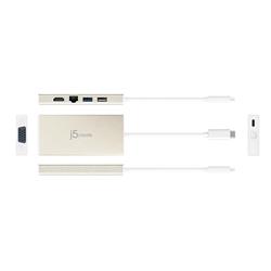 j5create 5-in-1 USB-C Multiport Adapter with Power Delivery