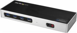 StarTech USB-C & USB-A Dock, Dual Monitor 4K 60Hz Dock