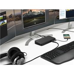Kensington USB-C, Powered, 4 USB 3 ports, Triple Video(Open Box)