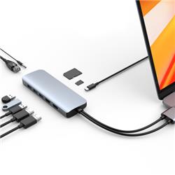 Targus HyperDrive VIPER 10-in-2 USB-C Hub, Dual 4K, Powered(Open Box)