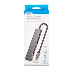 LOGIIX 7-in-1 Type-C to HDMI Multiport Docking Station