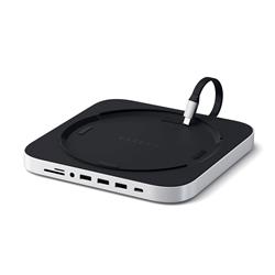 SATECHI Type-C Aluminum Stand & Hub for Mac Mini