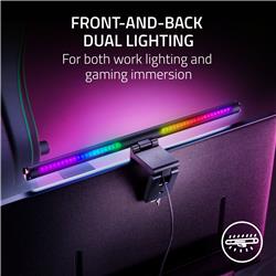 Razer - Barre lumineuse LED RVB Aether Monitor - Noir