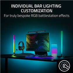 Razer - Barres lumineuses LED RVB Aether Standing Light - Noir